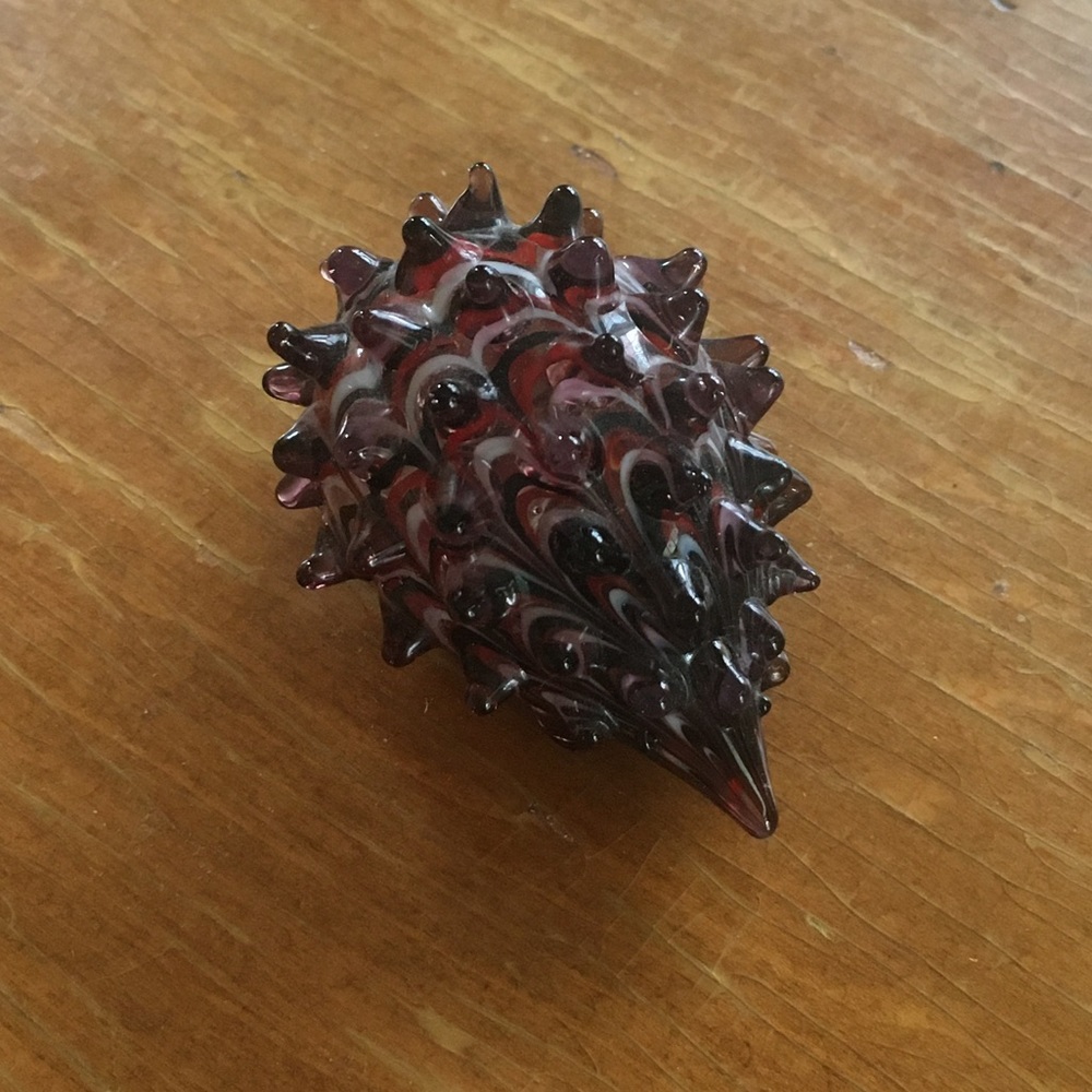 Fitz and Floyd Glass Hedgehog